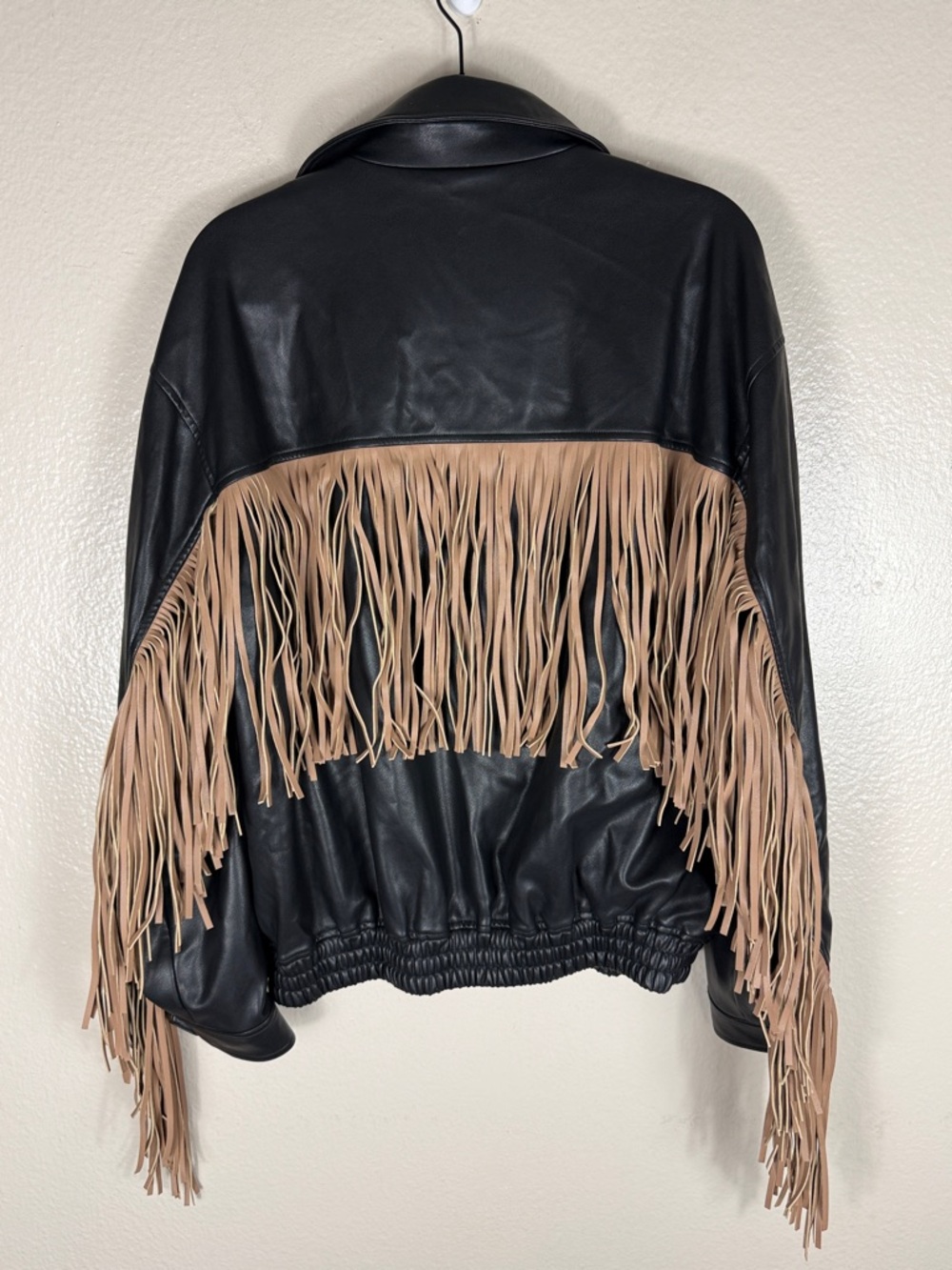 Lovers and Friends Sanna Faux Leather Jacket in Black - Picture 6 of 7